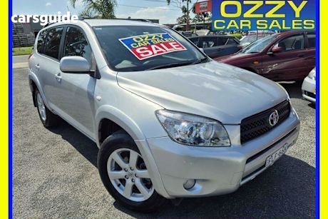 Silver 2008 Toyota RAV4 Wagon Cruiser (4X4)