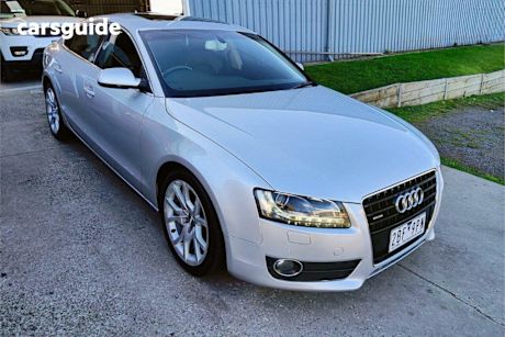 Silver 2012 Audi A5 Hatchback Sportback 3.0 TDI Quattro