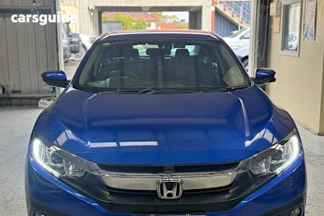 Blue 2018 Honda Civic Sedan VTI-L