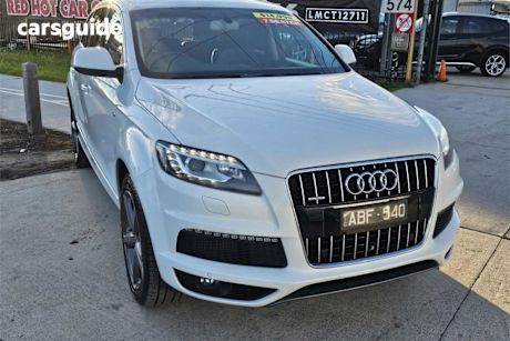 White 2014 Audi Q7 Wagon 3.0 TDI Quattro