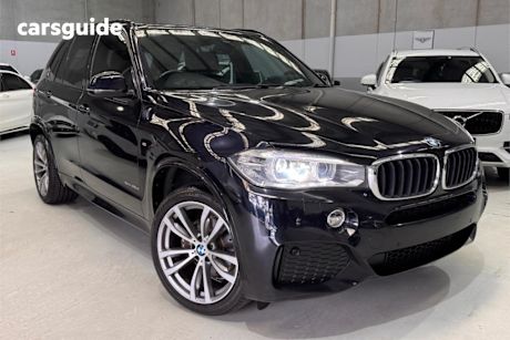 Blue 2015 BMW X5 Wagon Sdrive 25D