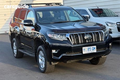 Black 2018 Toyota Landcruiser Prado Wagon GXL (4X4)
