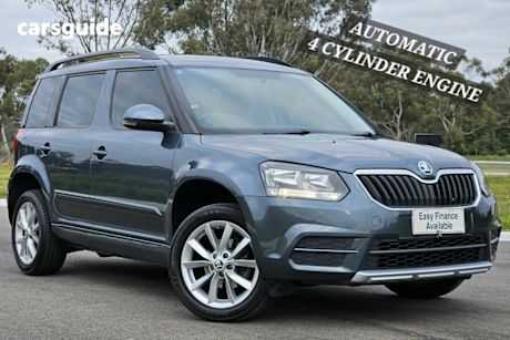 Grey 2014 Skoda Yeti Wagon Active 77 TSI (4X2)