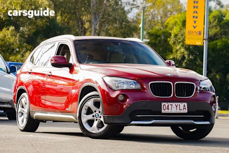 Red 2010 BMW X1 Wagon Sdrive 18I