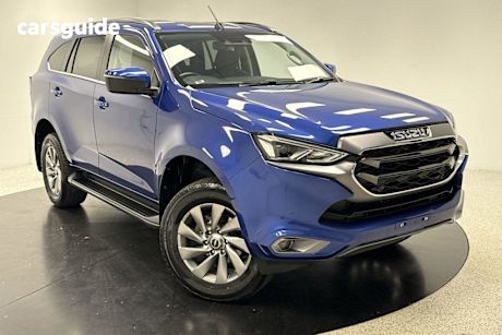 Blue 2023 Isuzu MU-X Wagon LS-U (4X4)