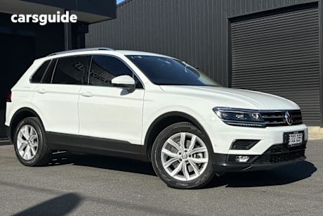 White 2019 Volkswagen Tiguan Wagon 132 TSI Comfortline