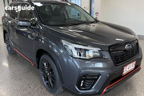 Grey 2021 Subaru Forester Wagon 2.5I Sport (awd)