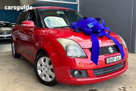 Red 2010 Suzuki Swift Hatch RE.4 EZ MY07 UPDATE