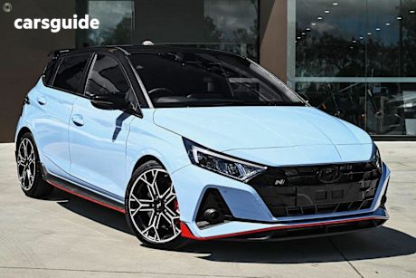 Blue 2025 Hyundai I20 Hatchback N TTR
