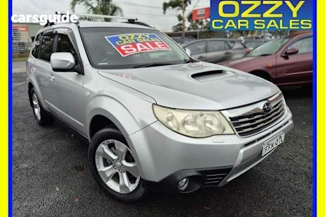 Silver 2008 Subaru Forester Wagon XT