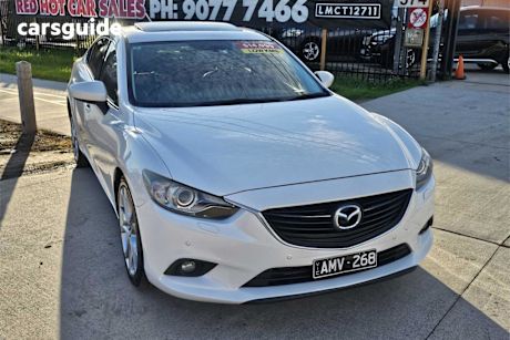 White 2013 Mazda 6 Sedan GT