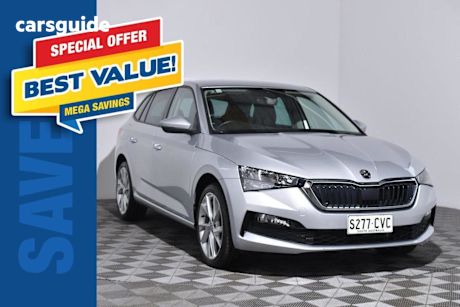 Silver 2022 Skoda Scala Hatch