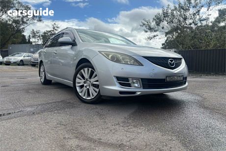 Silver 2009 Mazda 6 Wagon Classic