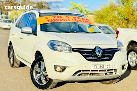 White 2014 Renault Koleos Wagon Bose SE (4X2)