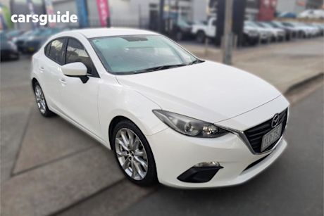 White 2016 Mazda 3 Sedan NEO