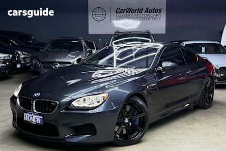 Grey 2014 BMW M6 Coupe