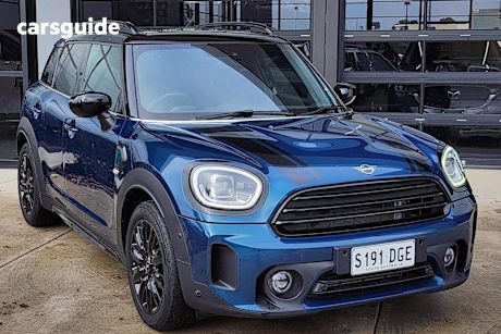 Blue 2020 Mini Countryman Wagon Cooper Boardwalk Edition