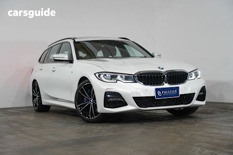 White 2021 BMW 330I Wagon Touring M Sport