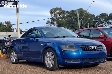 Blue 2003 Audi TT Coupe