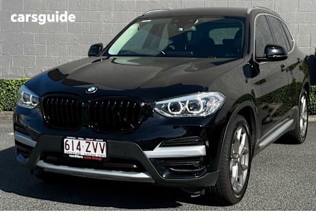Black 2020 BMW X3 Wagon Sdrive20I M Sport