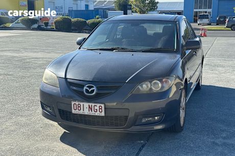 Black 2007 Mazda 3 Sedan SP23