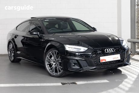 Black 2021 Audi A5 Coupe 45 Tfsi Quattro S Line Mhev