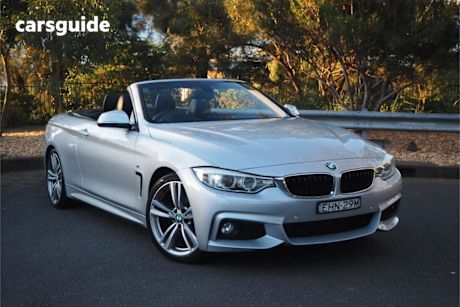 Silver 2014 BMW 428I Convertible Sport Line