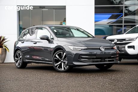 Grey 2025 Volkswagen Golf Hatchback Style