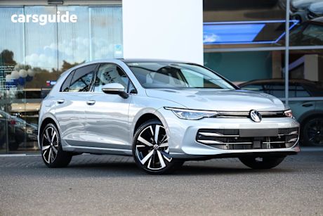Silver 2025 Volkswagen Golf Hatchback Style