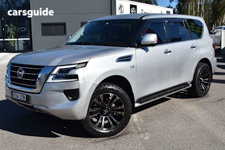 Silver 2020 Nissan Patrol Wagon TI (4X4)