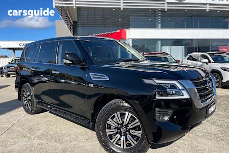Black 2019 Nissan Patrol Wagon TI (4X4)