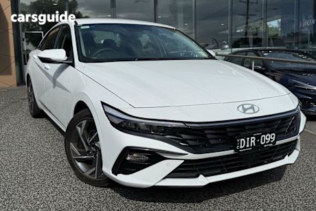 White 2024 Hyundai I30 Sedan Elite