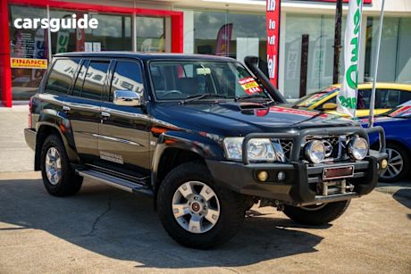 Black 2013 Nissan Patrol Wagon ST Plus
