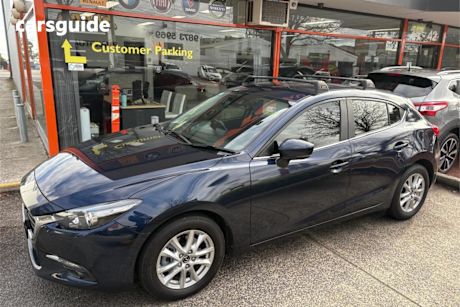 Blue 2018 Mazda 3 Hatchback Maxx Sport (5YR)