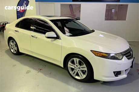 White 2010 Honda Accord Euro Sedan Luxury Navi