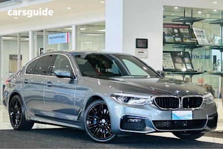 Blue 2020 BMW 530D Sedan M Sport