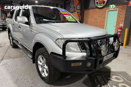 Silver 2012 Nissan Navara Ute Tray