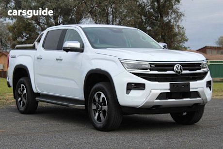White 2024 Volkswagen Amarok Dual Cab Utility Style TDI600 4Motion
