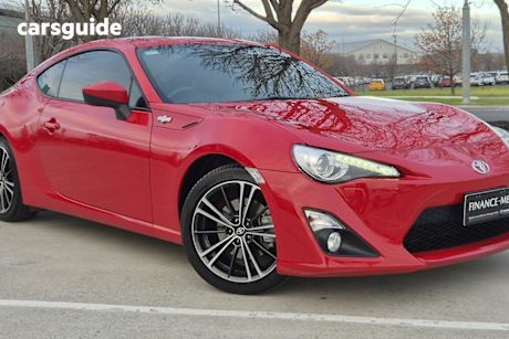 Red 2013 Toyota 86 Coupe GTS
