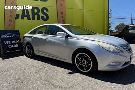 Silver 2011 Hyundai I45 Sedan ACTIVE YF MY11