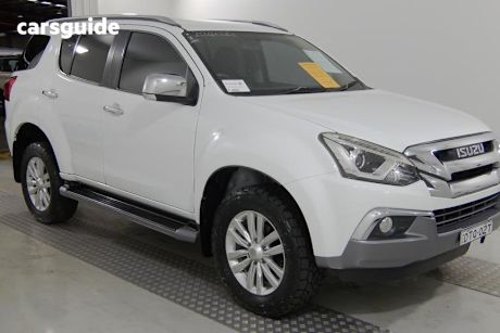 White 2018 Isuzu MU-X Wagon LS-T (4X4)