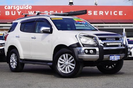 White 2017 Isuzu MU-X Wagon LS-T (4X4)