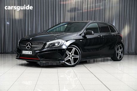 Black 2015 Mercedes-Benz A250 Hatchback Sport