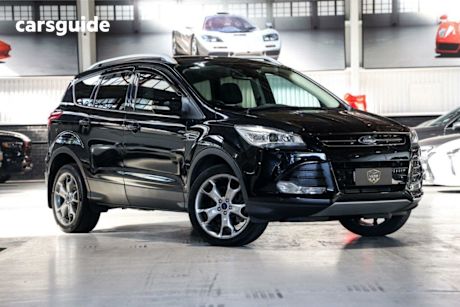 Black 2015 Ford Kuga Wagon Titanium (awd)