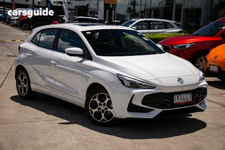White 2024 MG MG3 Hatchback Essence Hybrid+