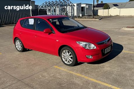 Red 2010 Hyundai I30 Hatchback SLX