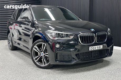 Black 2017 BMW X1 Wagon Xdrive 25I