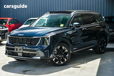 Blue 2024 Kia Sorento Wagon GT-Line 7 Seat