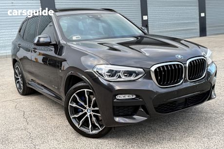 Grey 2018 BMW X3 Wagon Xdrive 30I IND Collection
