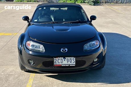 Black 2005 Mazda MX-5 Convertible Limited